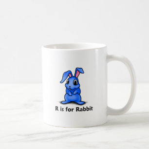 R ist für Kaninchen Tasse