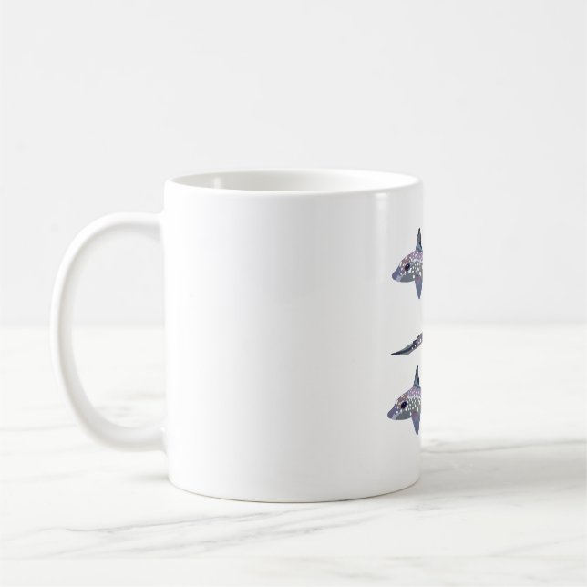 R ist für Rat Fish Kaffeetasse (Links)