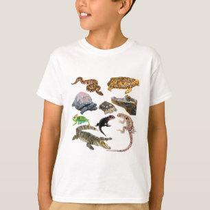 R ist für Reptile. Reptile Artwork Detaillierte Ab T-Shirt