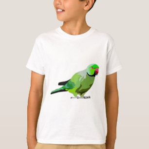 R ist für Rose Ringed Parakeet T-Shirt