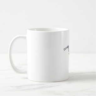 R ist für Roseate Spoonbill Kaffeetasse