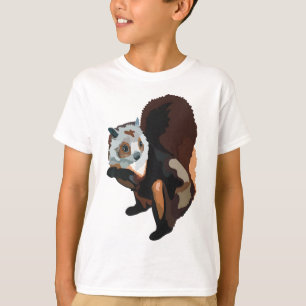 R ist für Rot-Weiß-Fliegeneichhörnchen T-Shirt