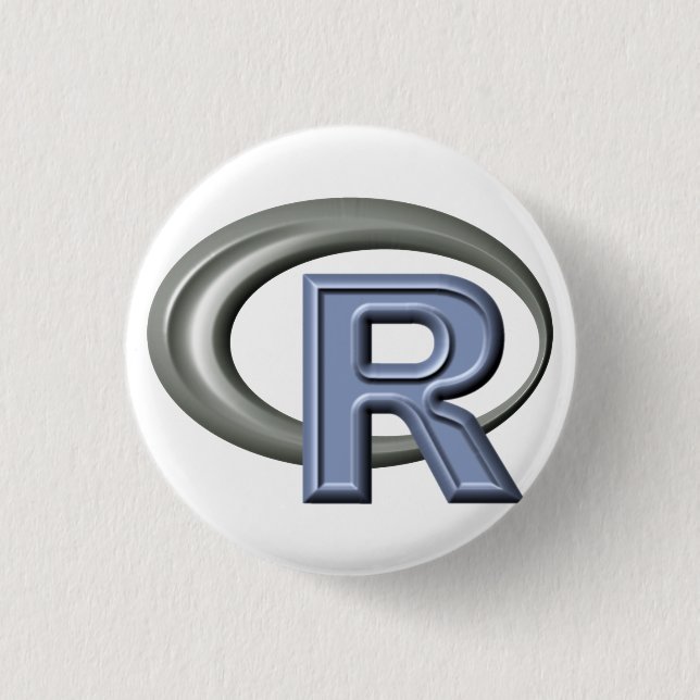 R-Knopf Button (Vorderseite)