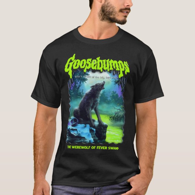 R.L. Stine Goosebumps Nightmare Halloween Werewolf T-Shirt (Vorderseite)