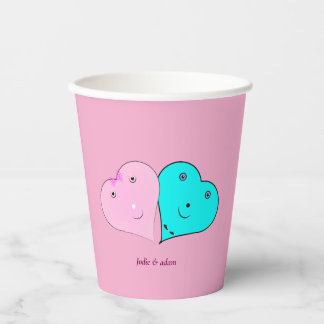 r & mrs herzen Bevorzugung Box Pappbecher