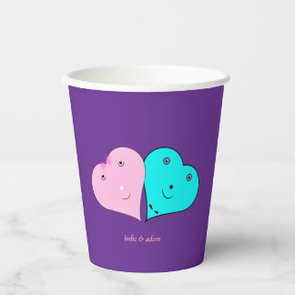 r & mrs herzen Bevorzugung Box Pappbecher