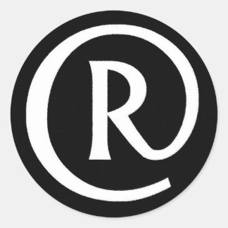 R-Obase NB Runder Aufkleber