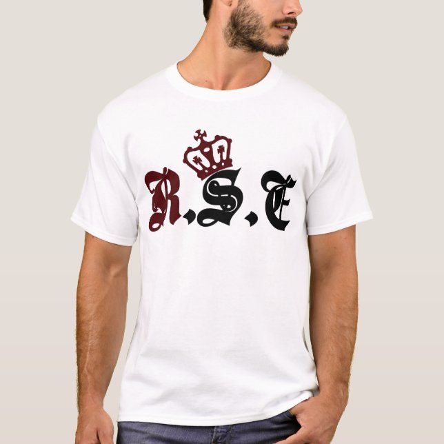 R.S.E [schreiben Sie Kunst, durchführt T-Shirt (Vorderseite)