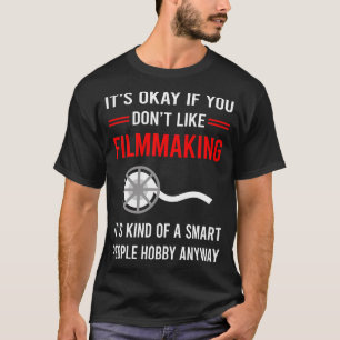 R Smart People Filmmaker Film machen T-Shirt