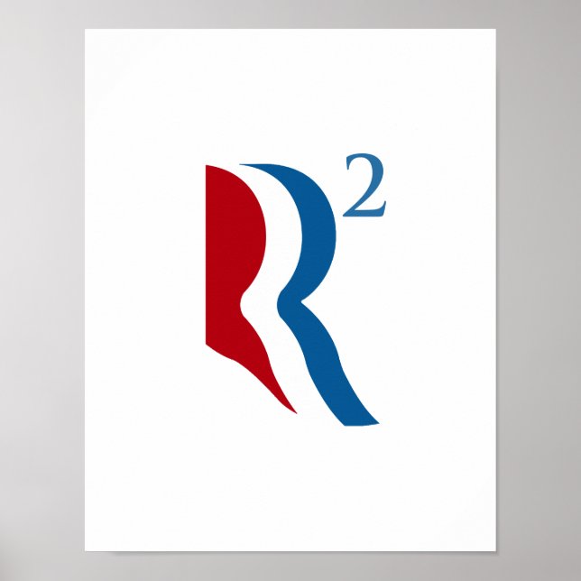 R SQUARED - ROMNEY RYAN 2012.png Poster (Vorne)
