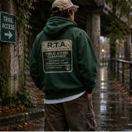 R.T.A. Public Access Clearance Hoodie