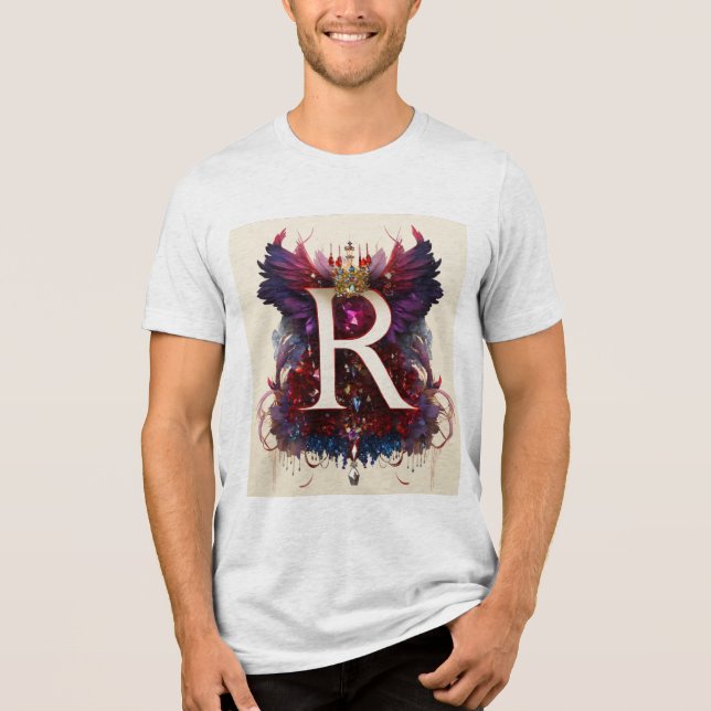 "R: The Art of Data" "Statistical Stylish" Tri-Blend Shirt (Vorderseite)