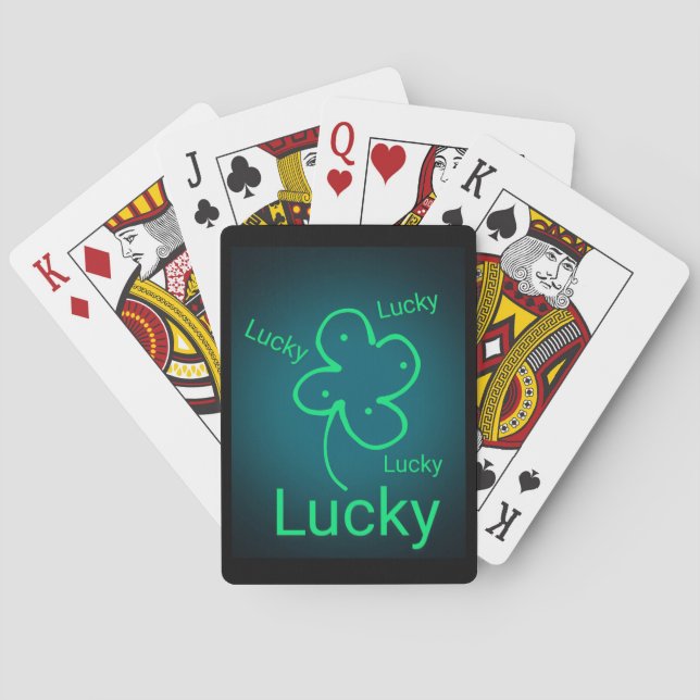 R U Gefühl Lucky Classic Spielkarten (Rückseite)