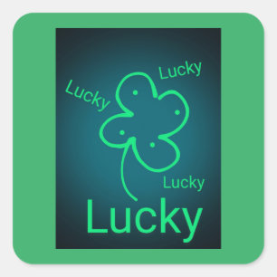 R U Gefühl Lucky Sticker