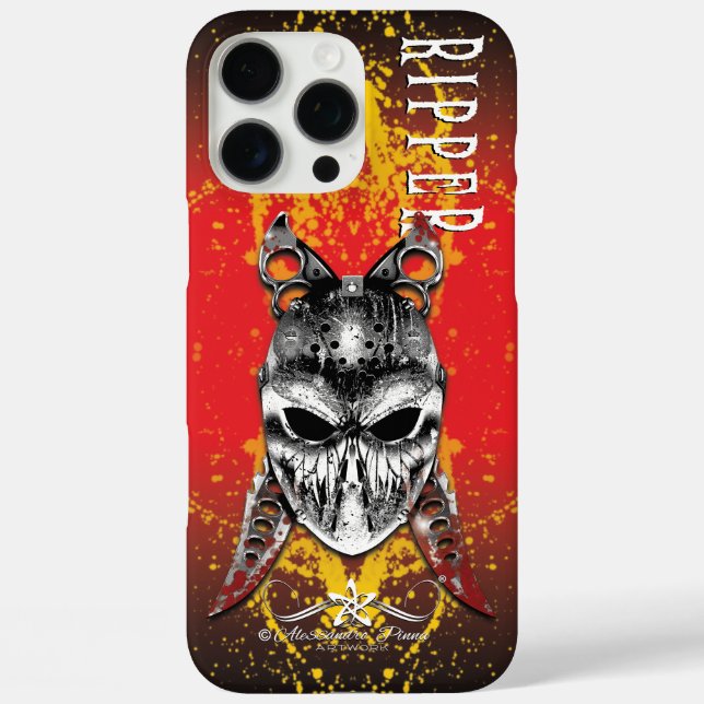 R. von H. Ripper of Halloween Case-Mate iPhone Hülle (Rückseite)