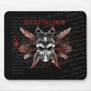 R. von H. Ripper of Halloween Mousepad