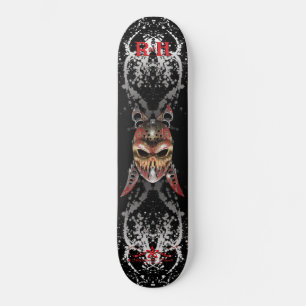 R. von H. Ripper of Halloween Skateboard