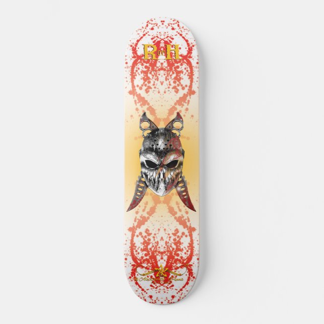 R. von H. Ripper of Halloween Skateboard (Vorderseite)