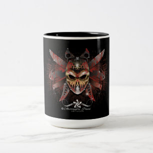 R. von H. Ripper of Halloween Zweifarbige Tasse