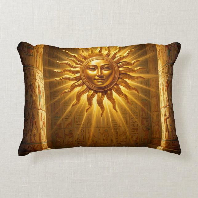 Ra – Ägyptischer Sonnengott´1 Dekokissen (Vorderseite)
