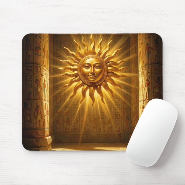 Ra – Ägyptischer Sonnengott´1 Mousepad (Mit Mouse)