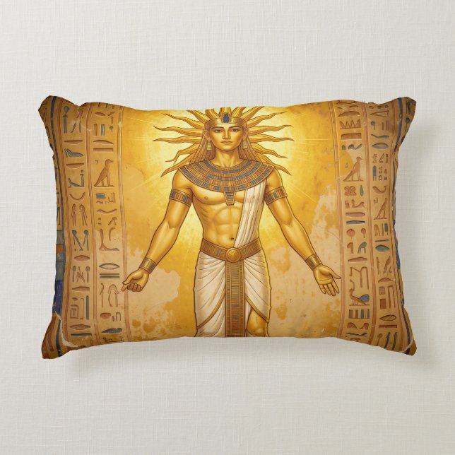 Ra – Ägyptischer Sonnengott´2 Dekokissen (Vorderseite)