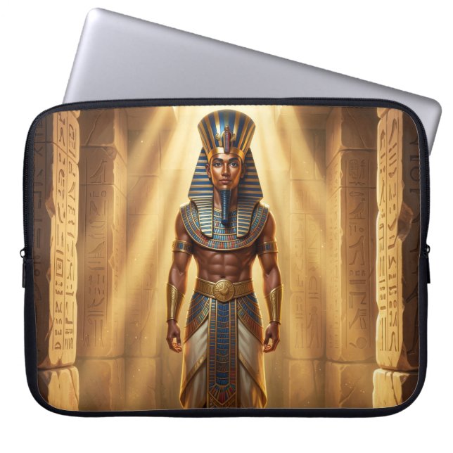 Ra – Ägyptischer Sonnengott´3 Laptopschutzhülle (Vorderseite)