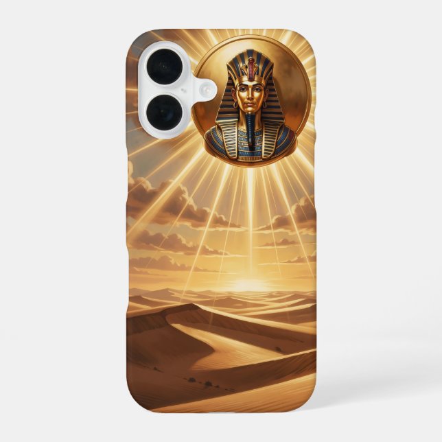 Ra – Ägyptischer Sonnengott´5 iPhone 16 Hülle (Rückseite)