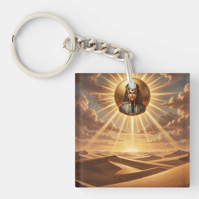 Ra – Ägyptischer Sonnengott´5 Schlüsselanhänger (Vorderseite)