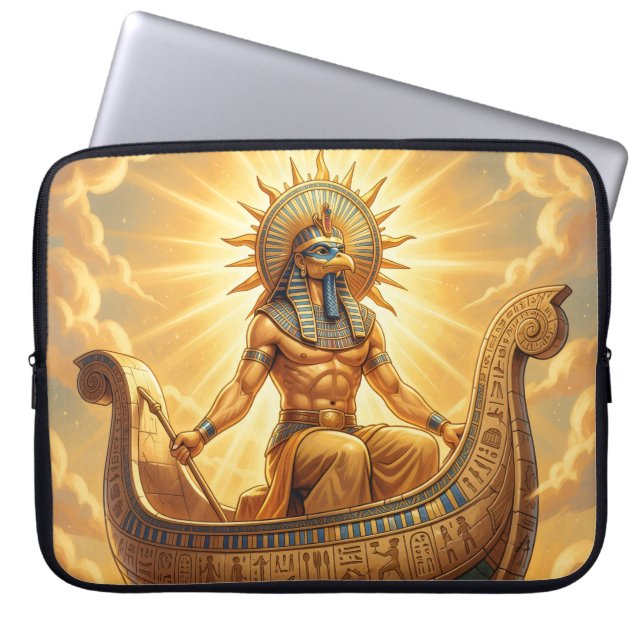 Ra – Egyptian Sun God´3´ Laptopschutzhülle (Vorderseite)