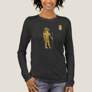 Ra Egyptian Sun God - Ancient Golden Deity Abbildu Tri-Blend Shirt