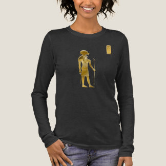 Ra Egyptian Sun God - Ancient Golden Deity Abbildu Tri-Blend Shirt