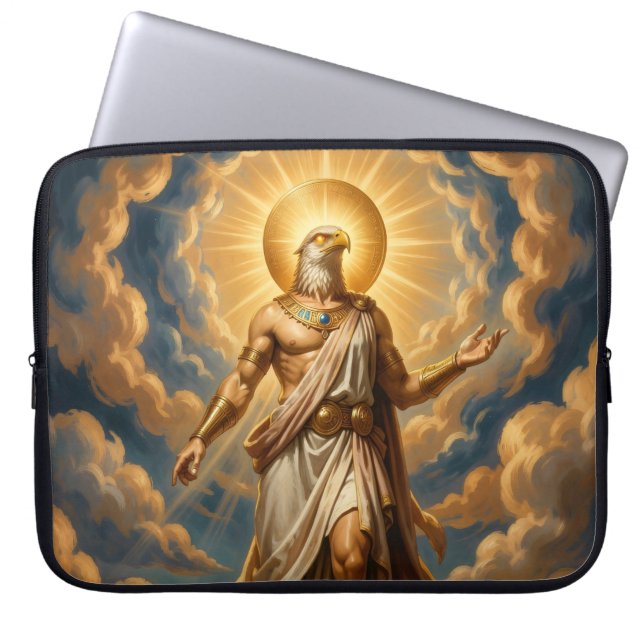 Ra – Egyptian Sun God Laptopschutzhülle (Vorderseite)