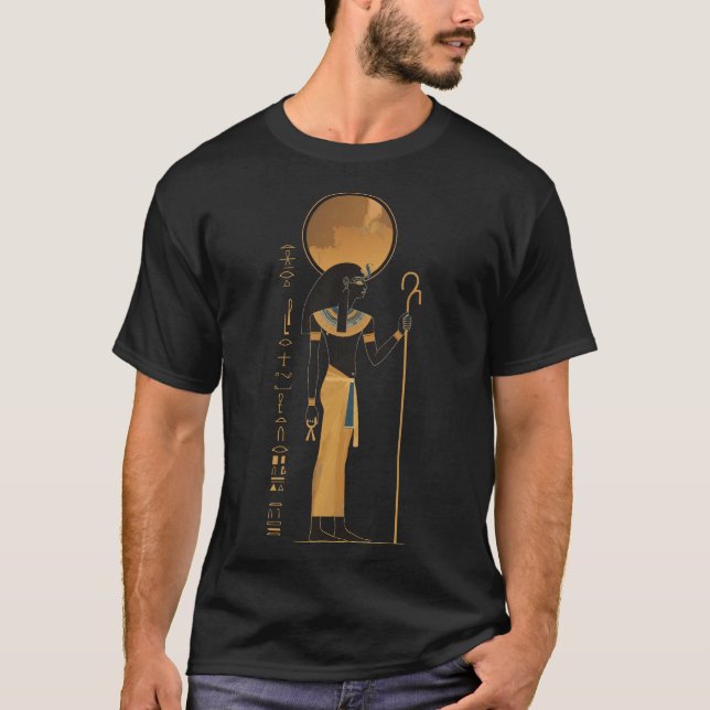 Ra Sun God Egyptian T-Shirt (Vorderseite)