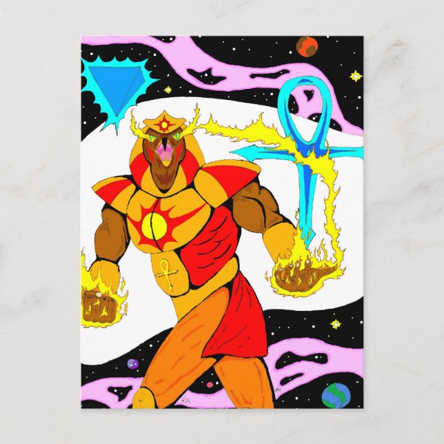 Ra the Sun God Postkarte (Vorderseite)