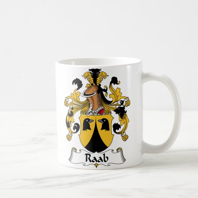 Raab Familienwappen Kaffeetasse (Rechts)