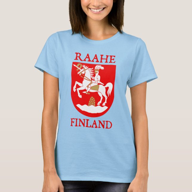 Raahe (Brahestad), Finnland (Suomi) T-Shirt (Vorderseite)