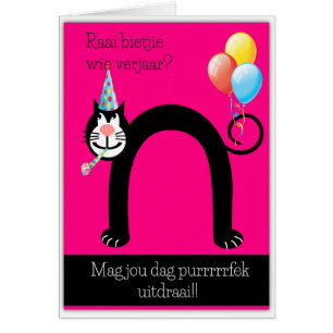 Raai bietjie wie verjaar?