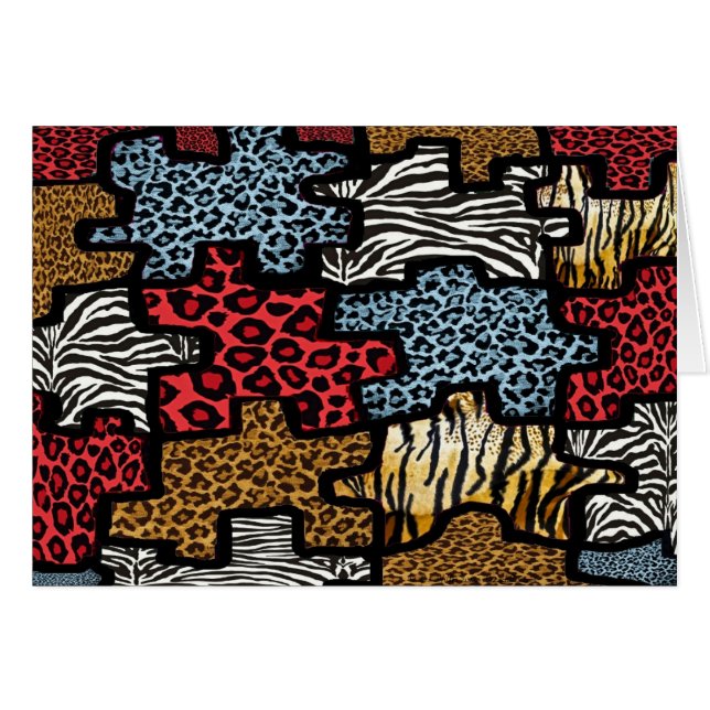 RAB Rockabilly Animal Print Puzzle