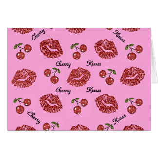 RAB Rockabilly Cherry Kisses auf Pink