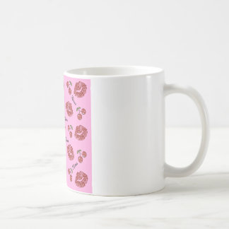 RAB Rockabilly Kirschküsse auf Rosa Tasse
