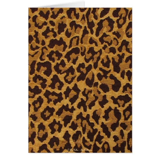 RAB Rockabilly Leopard Print Brown Gold (Vorne)