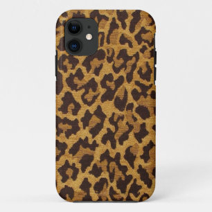 RAB Rockabilly Leopardenprint Braun Gold iPhone 11 Hülle