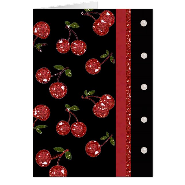 RAB Rockabilly Very Cherry Cherries Black (Vorne)