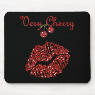 RAB Rockabilly Very Cherry Kiss Mousepad