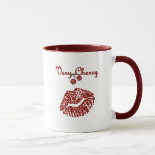 RAB Rockabilly Very Cherry Kiss Tasse
