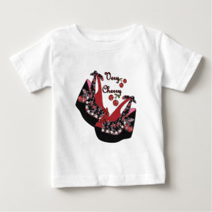 RAB Rockabilly Very Cherry Schuhe Baby T-shirt