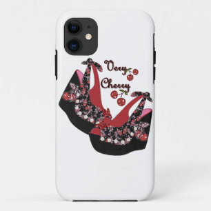 RAB Rockabilly Very Cherry Schuhe Case-Mate iPhone Hülle