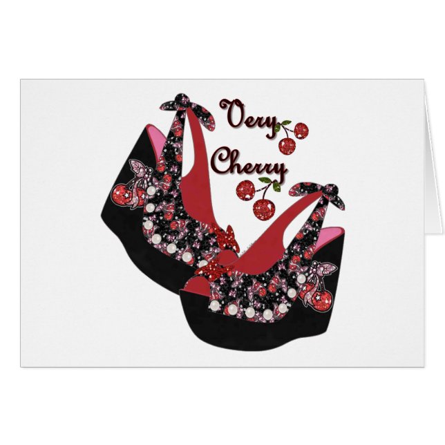 RAB Rockabilly Very Cherry Shoes (Vorderseite (Horizontal))