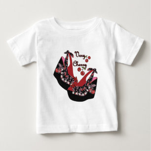 RAB Rockabilly Very Cherry Shoes Baby T-shirt